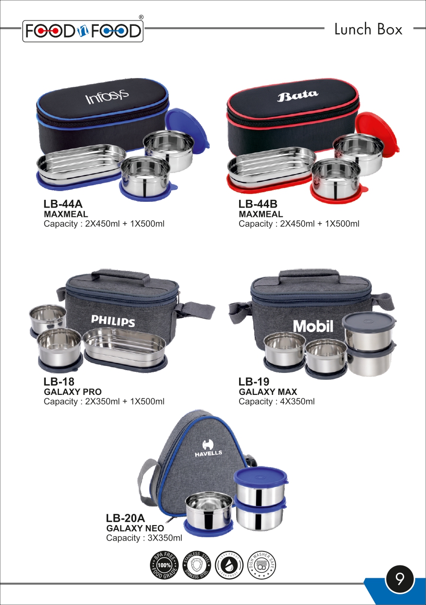 Food n Food LB-44A MAXMEAL Lunch Box